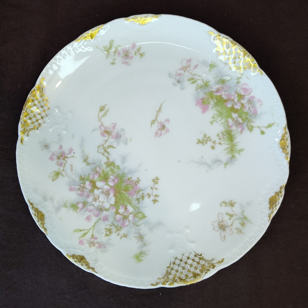 BEAUTIFUL Antique Theodore Haviland Limoges Plate, Late 1800s